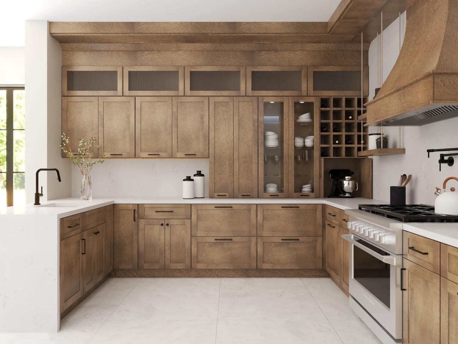 Fabuwood premium kitchen cabinets showcase - modern cabinetry design