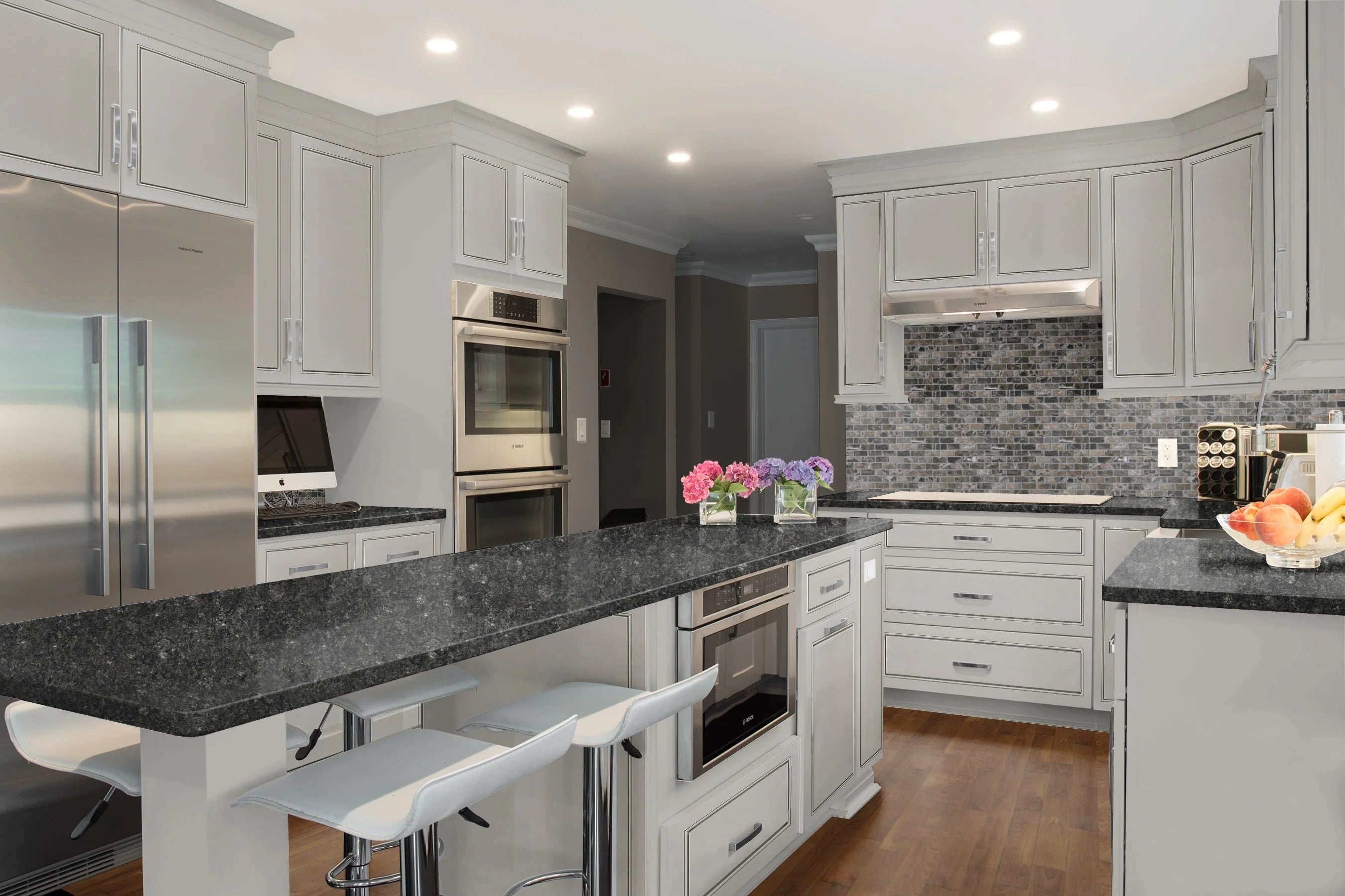 J&K premium kitchen cabinets showcase - modern cabinetry design